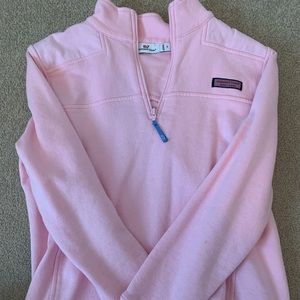 shep shirt/ half zip pull over